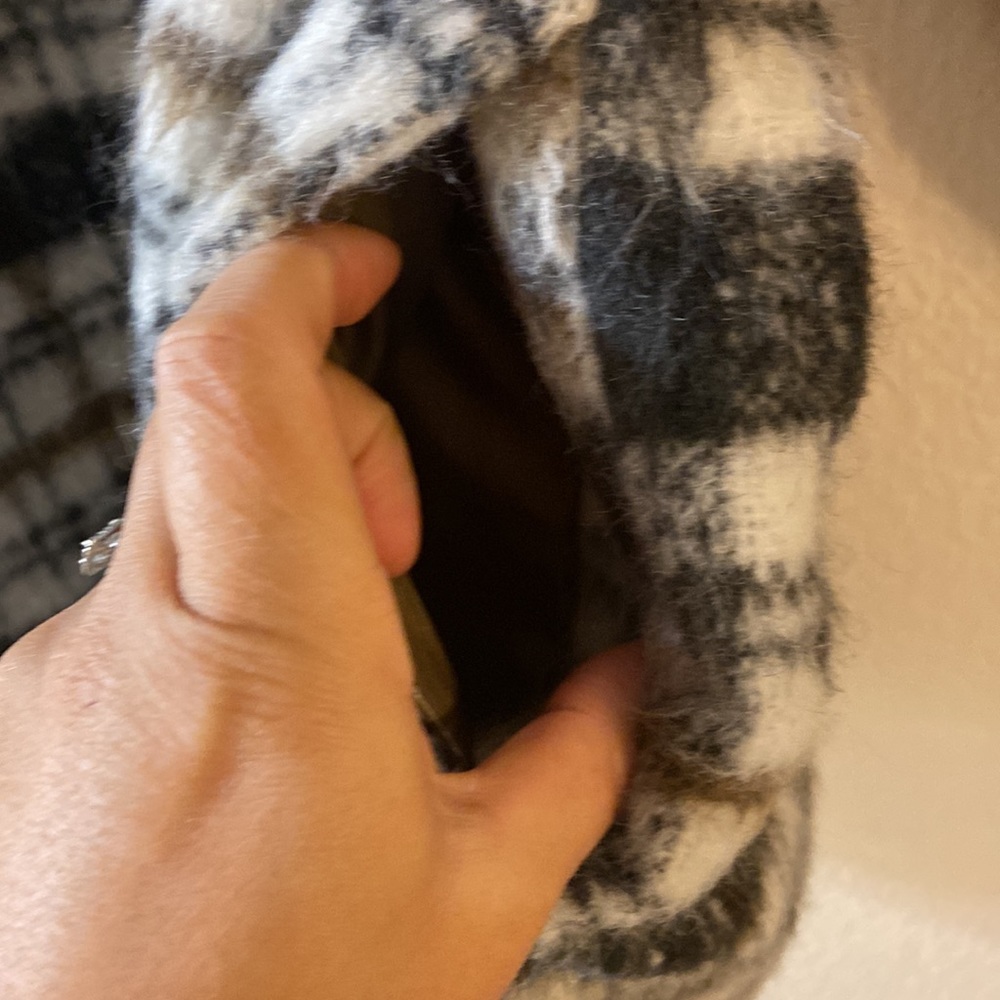 Universal Thread Oversized Brushed Wool Plaid Sha… - image 6